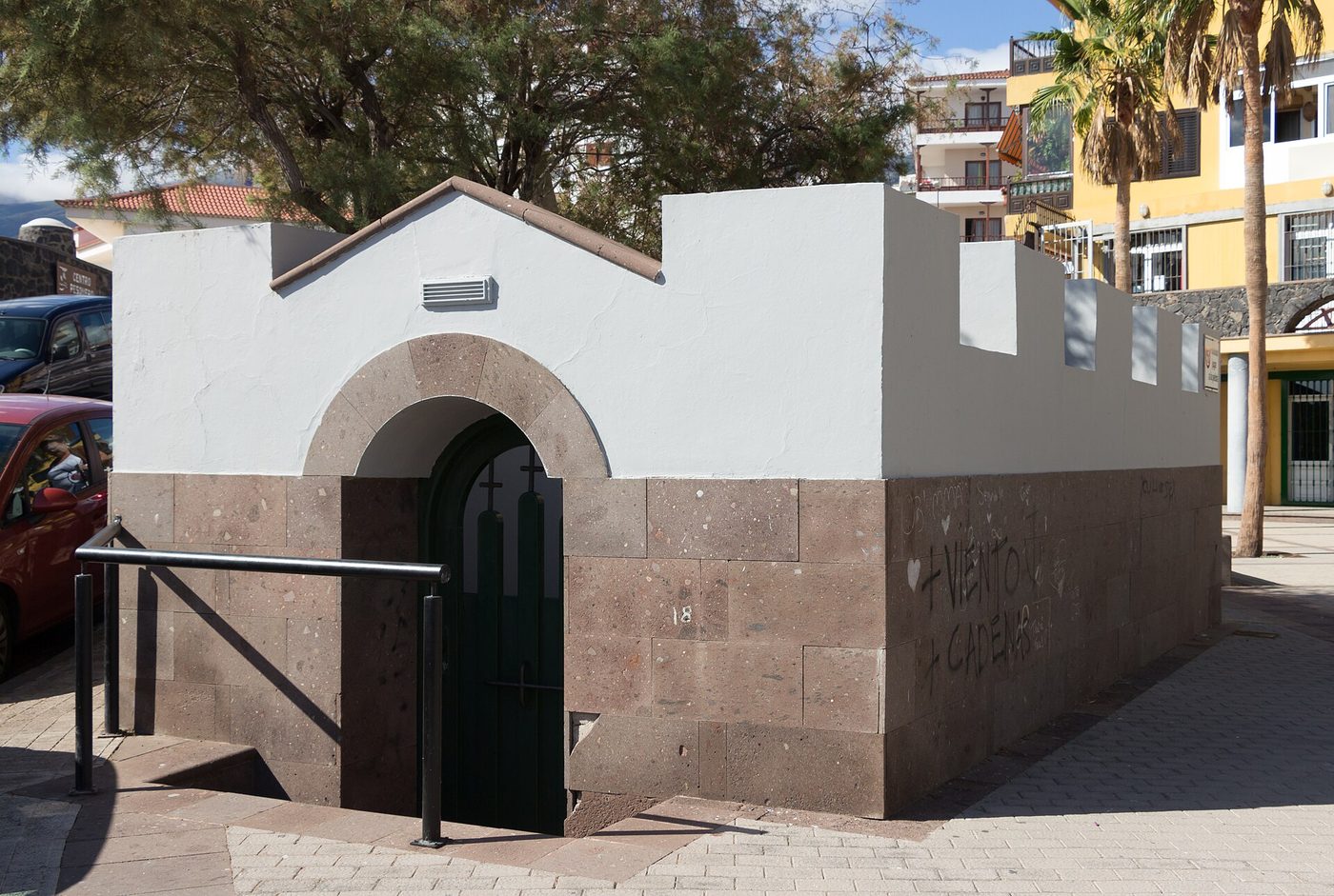 The Pozo de la Virgen, where pilgrims drew water on arrival