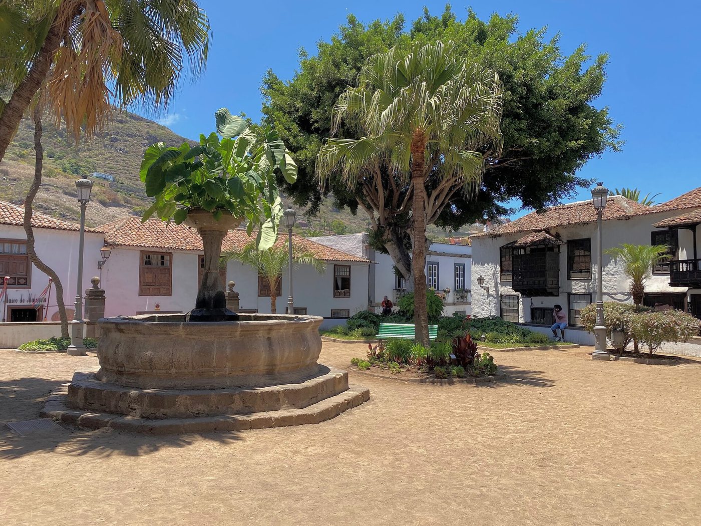 The Plaza de la Constitución in the old town