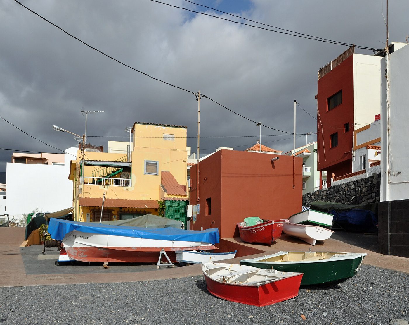 Fishing boats in La Caleta
