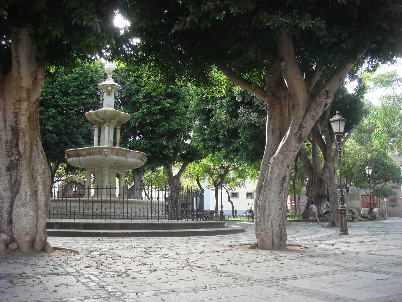 Plaza del Adelantado, the square at the heart of the Lower Town