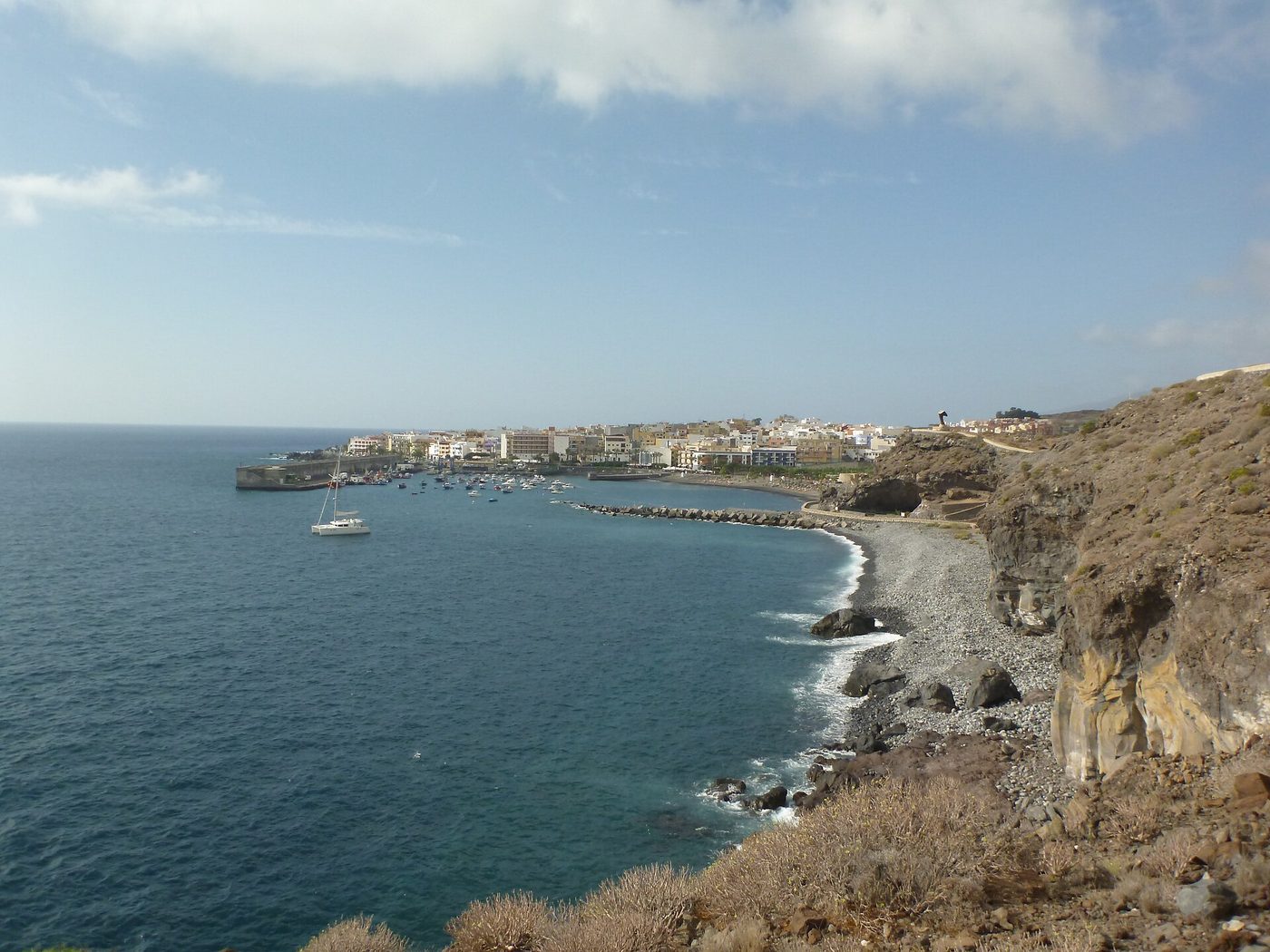 The coast of Playa San Juan