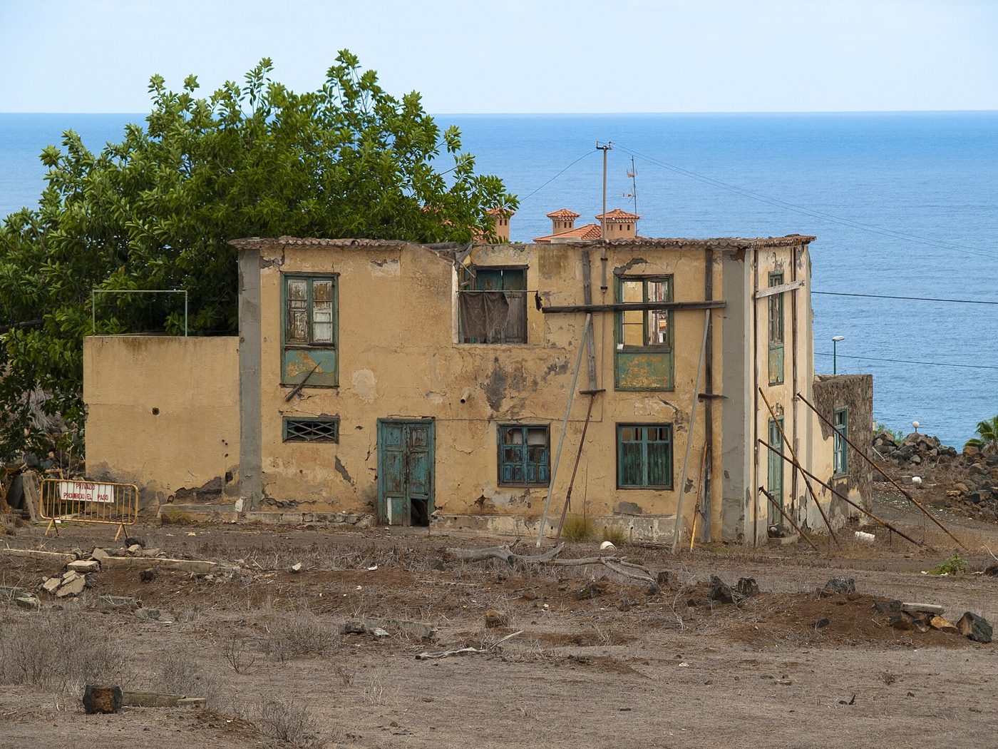 The Casa Amarilla, the old primate research station