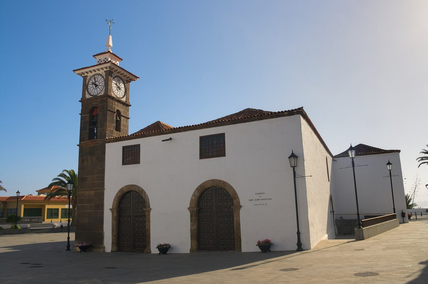 The church of San Juan Bautista