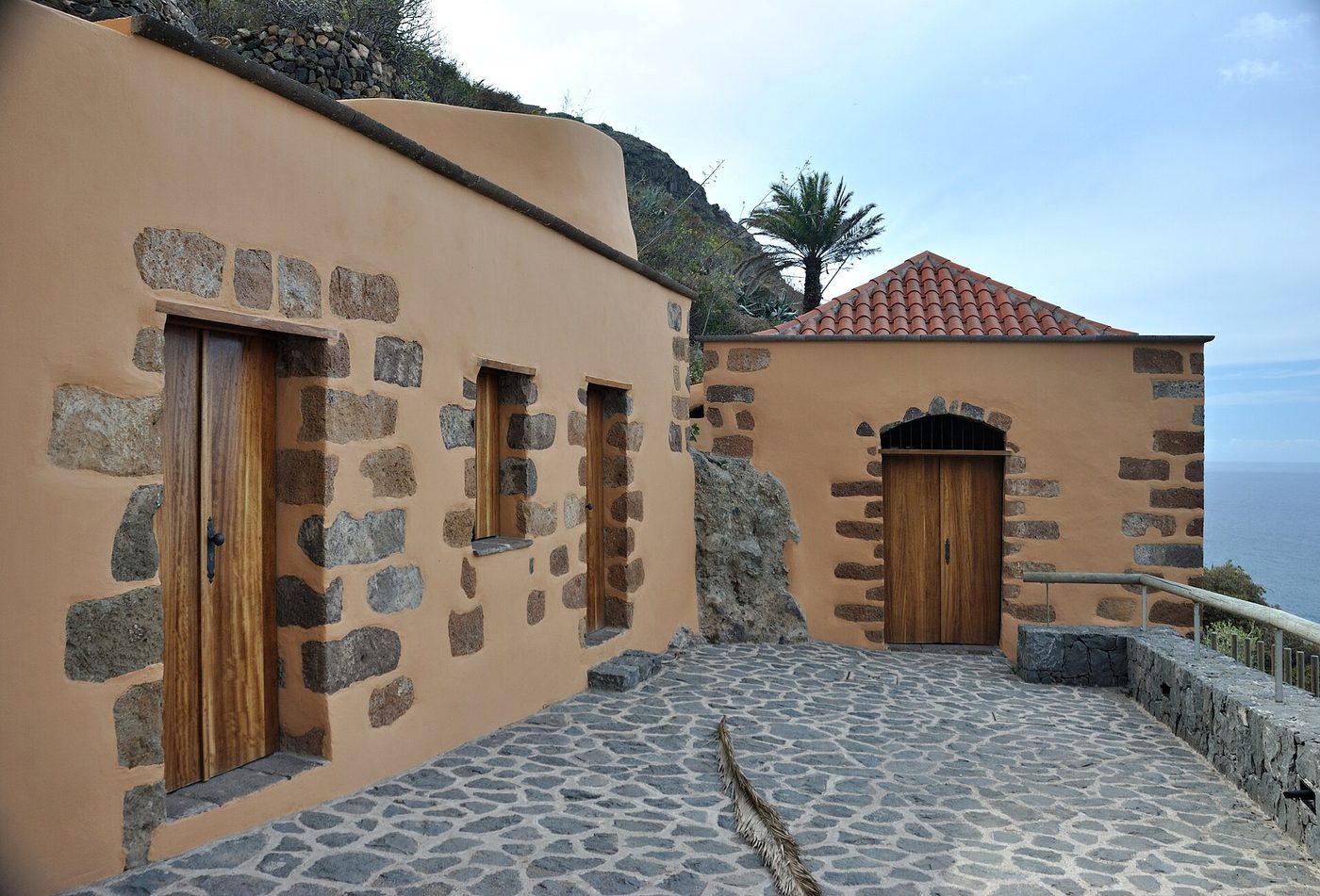 The gofio mill of Risco de las Pencas